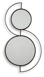 Shayham - Black - Accent Mirror by Signature Design by Ashley® | Bel Furniture