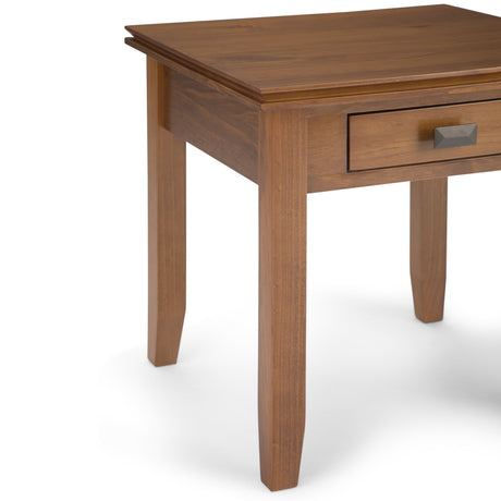 Artisan - Handcrafted End Table by Simpli-Home | Bel Furniture