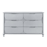 Laura - Dresser With Spacious Drawers - Silver