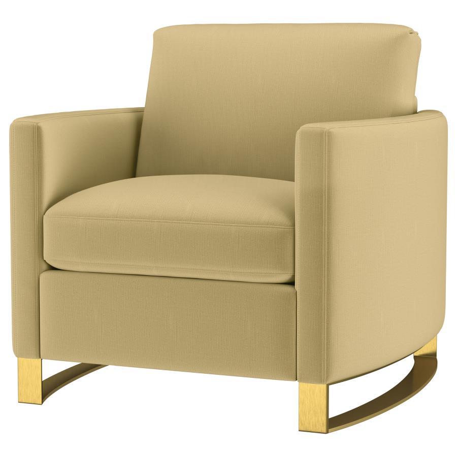 Corliss - Upholstered Arched Arm Accent Chair by CoasterElevations | Bel Furniture