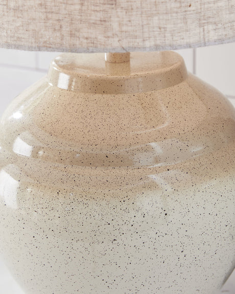 Waldish - Metal Table Lamp - Cream / Beige - view 3