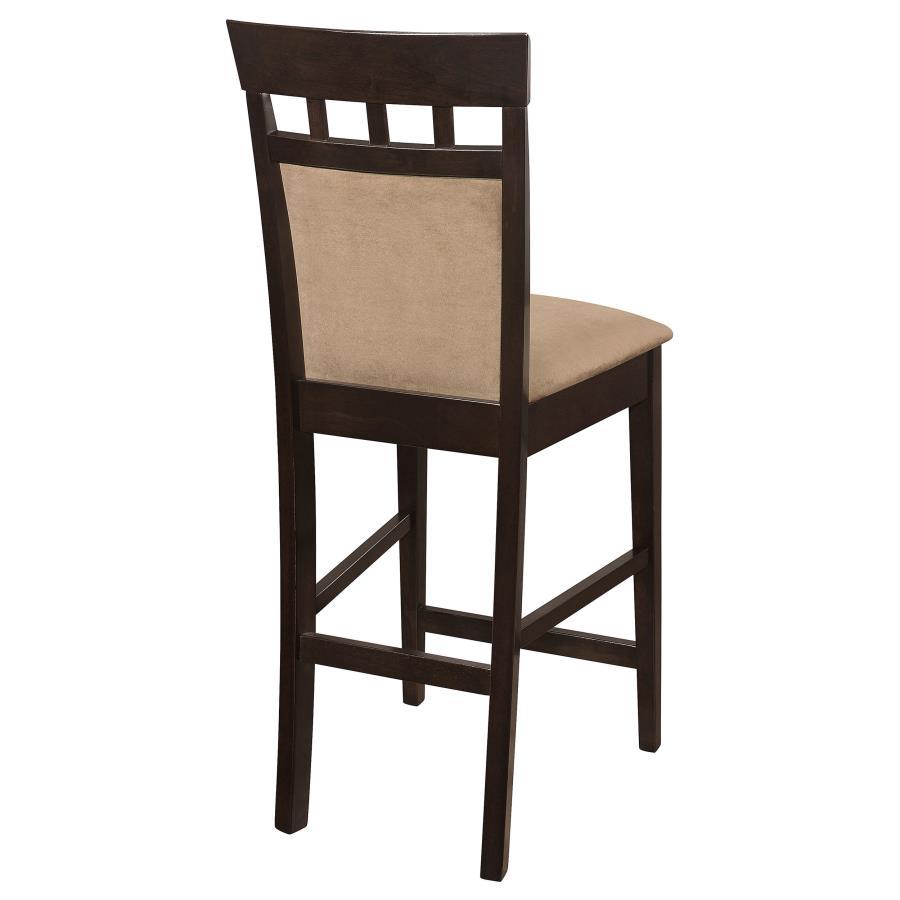Gabriel - Closed Back Counter Chair (Set of 2) - Cappuccino by CoasterEveryday | Bel Furniture