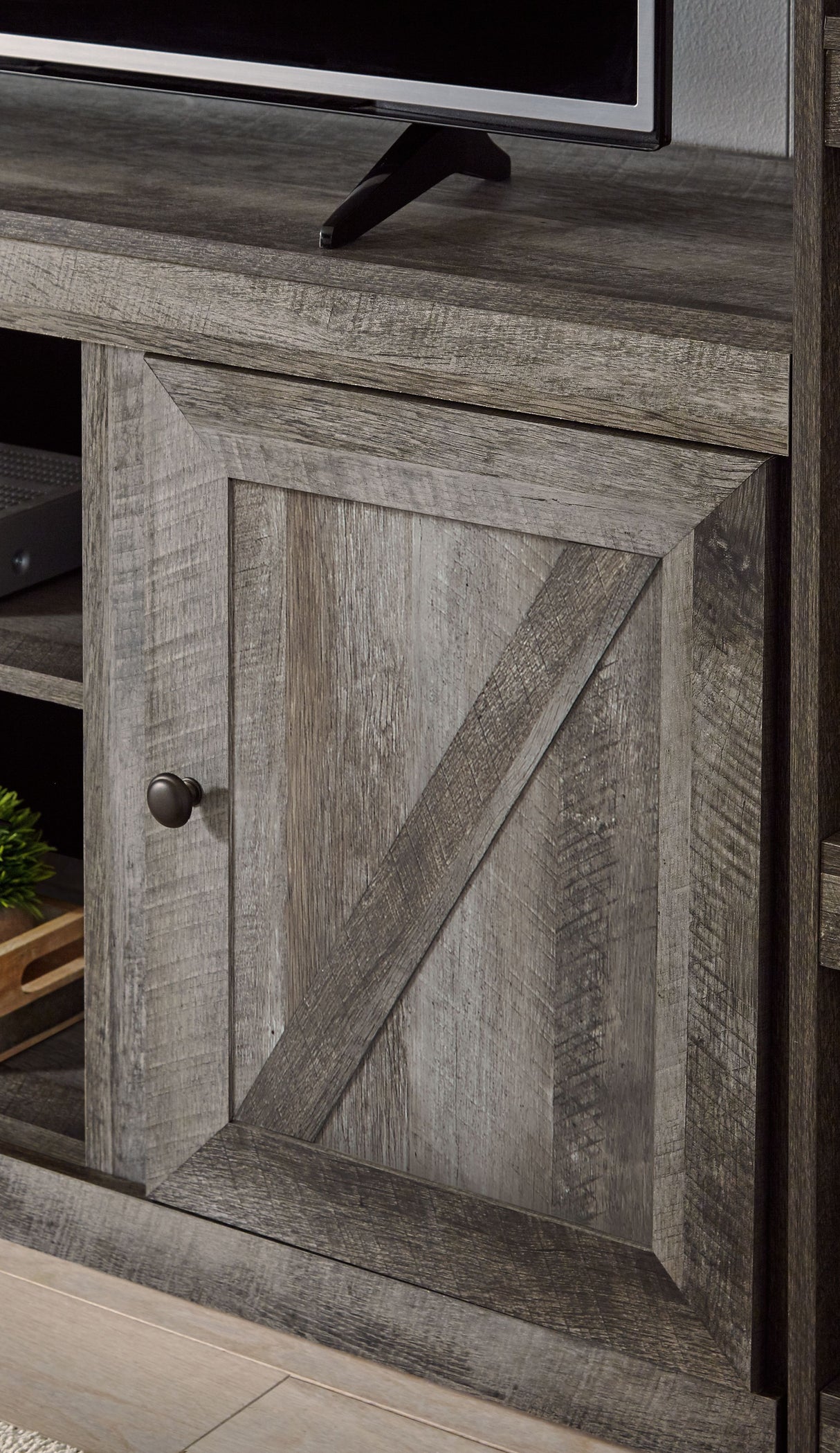 Wynnlow - Gray - 3-Piece Entertainment Center by Signature Design by Ashley® | Bel Furniture