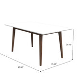 Mary - Modern Style Rectangular Dining Kitchen Table