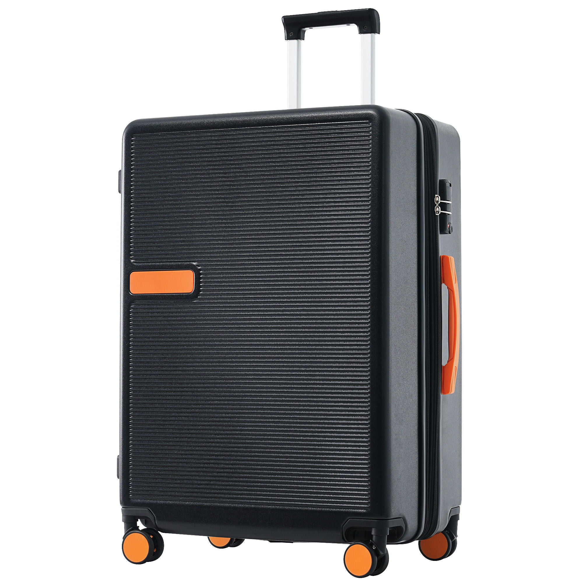 Contrast Color Hardshell Luggage 28" Expandable Spinner Suitcase With Tsa Lock Lightweight