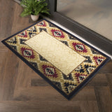 Tribes - 5'3" X 7'3" Polypropylene, Southwest Area Rug - Cream by Icona Home Decor | Bel Furniture