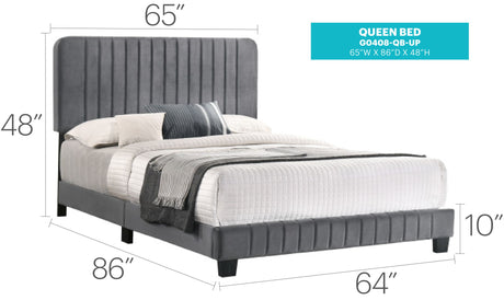 Channel Tufted Bed - view 23
