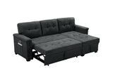 Kinsley - Sleeper Sectional Sofa Chaise With USB Charger And Tablet Pocket