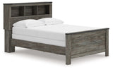 Frandern - Bookcase Panel Bedroom Set