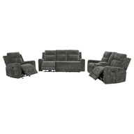 Kennett - Chenille Power Reclining Sofa Set