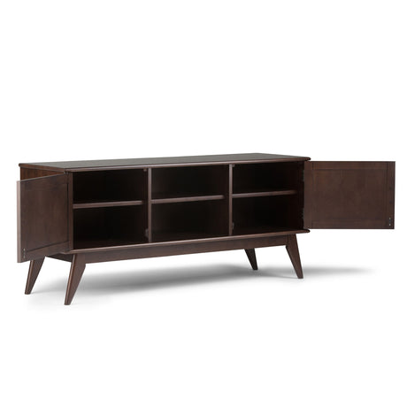 Draper - Handcrafted Mid Century Low TV Media Stand - view 22