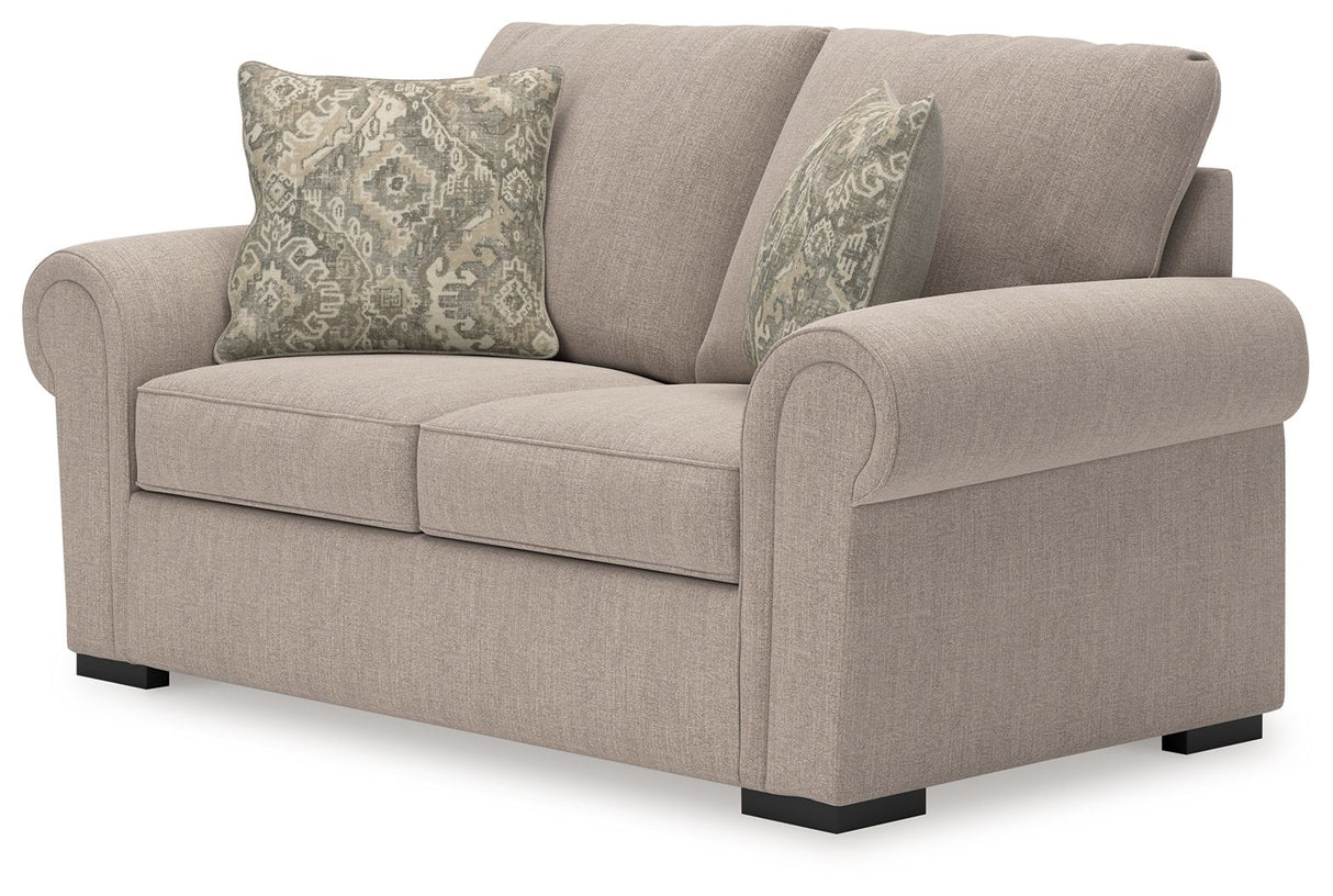 Sararose - Heather - Loveseat by Benchcraft® | Bel Furniture