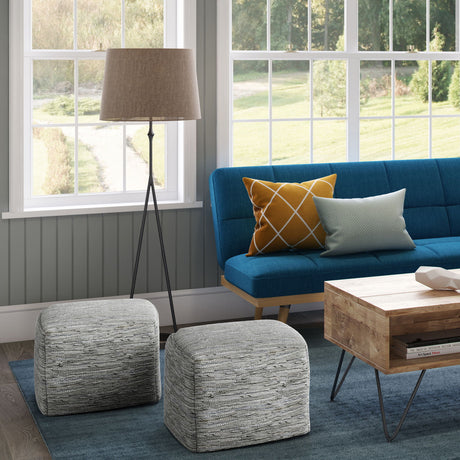 Fredrik - Handcrafted Square Pouf - view 8