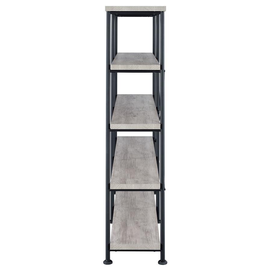 Analiese - 4-Shelf Double Bookshelf