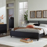 Danziar - Slat Panel Bedroom Set Black King by Signature Design by Ashley® | Bel Furniture