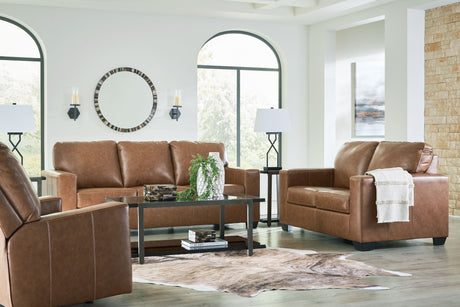 Bolsena - Living Room Set Light Brown 3 Pc. Sofa, Loveseat, Recliner by Signature Design by Ashley® | Bel Furniture