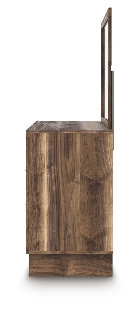 Chirason - Brown - Dresser And Mirror by Signature Design by Ashley® | Bel Furniture