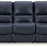 Leesworth - Reclining Sofa Blue Power Reclining by Signature Design by Ashley® | Bel Furniture