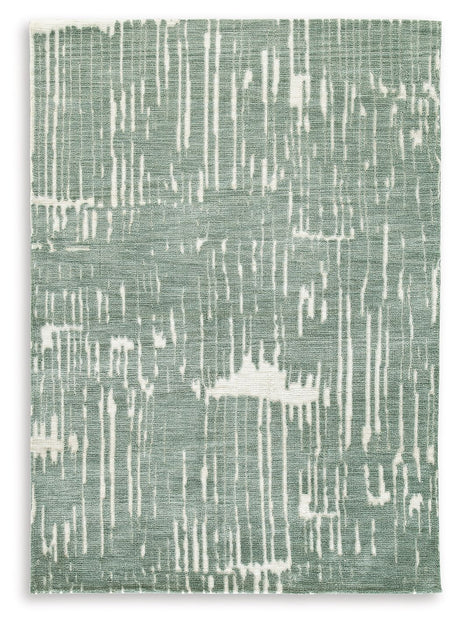 Cayworth - Rug Light Blue by Signature Design by Ashley® | Bel Furniture