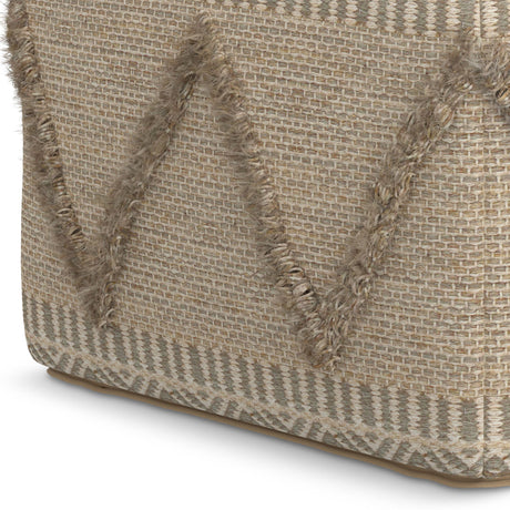 Sweeney - Upholstered Square Pouf - view 5