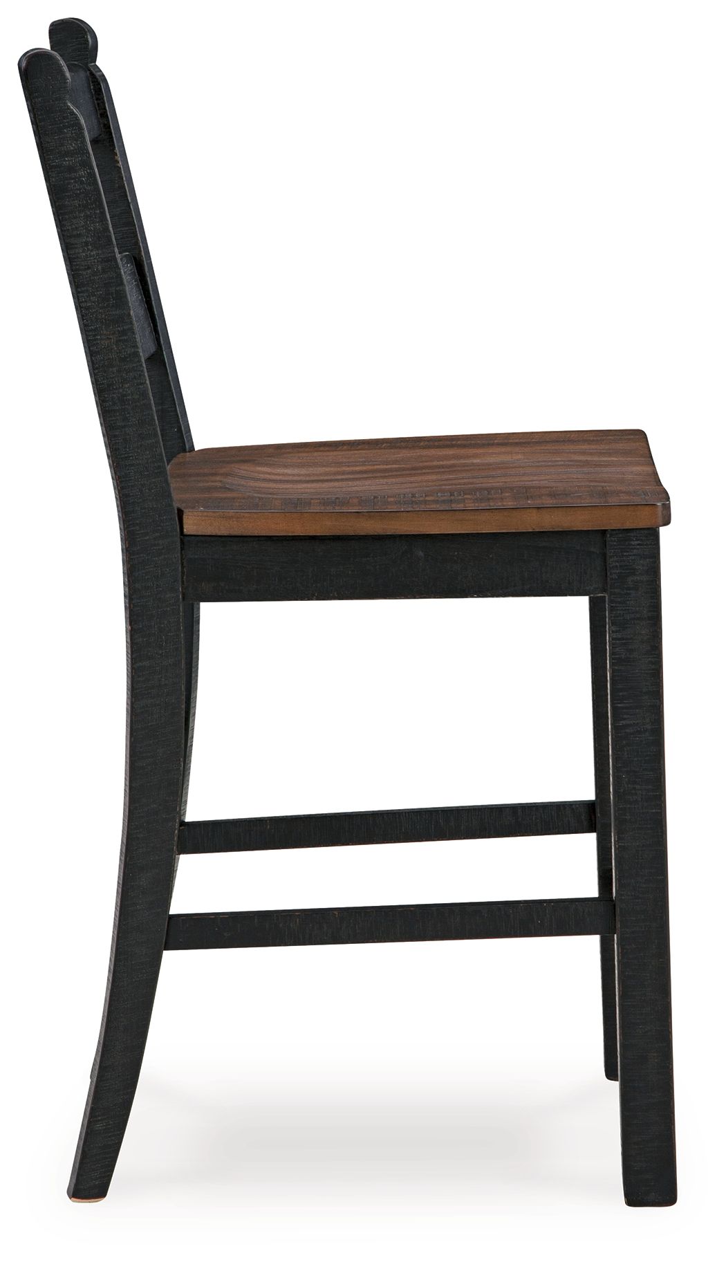 Valebeck - Black / Brown - Barstool (Set of 2) by Signature Design by Ashley® | Bel Furniture
