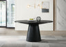 Jasper - Wide Contemporary Round Dining Table by Lilola Home | Bel Furniture