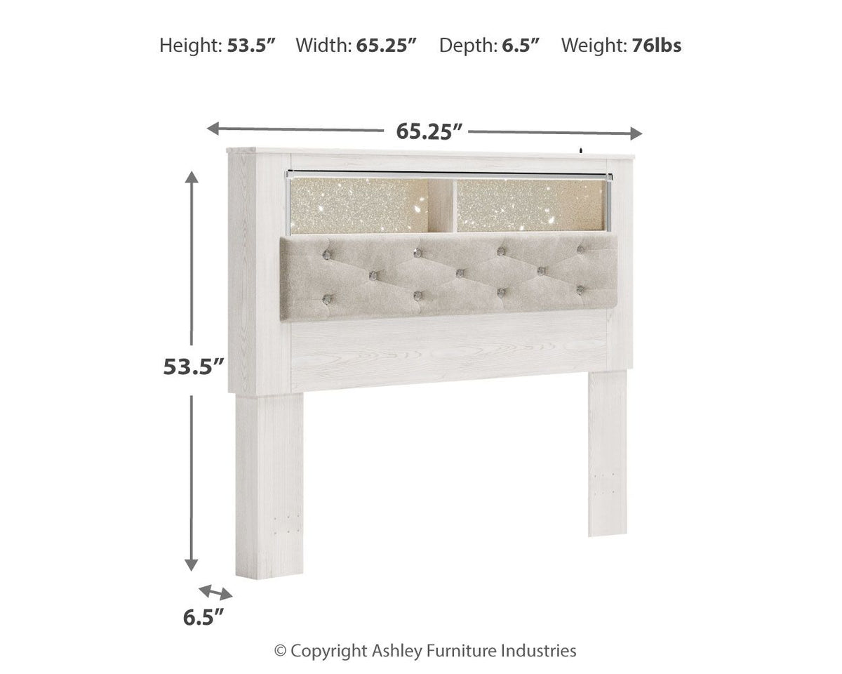 Altyra - Panel Bookcase Headboard - view 2