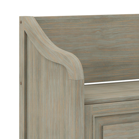 Connaught - Storage Bench by Simpli-Home | Bel Furniture
