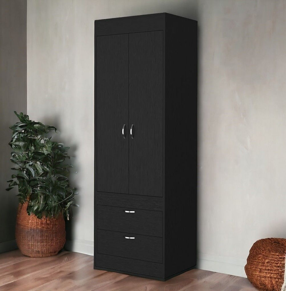 2 Drawer Dresser - Black