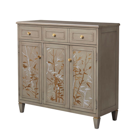 Dauphin - Handpainted Entryway Storage Cabinet - Gray Cashmere - view 7