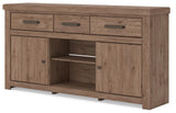 Garistyn - LG TV Stand With Fireplace Option