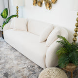 Linden - Sofa - Ivory by Ashcroft Furniture | Bel Furniture