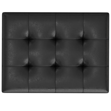 Shay - Large Square Coffee Table Storage Ottoman Mid-Century Style - view 27