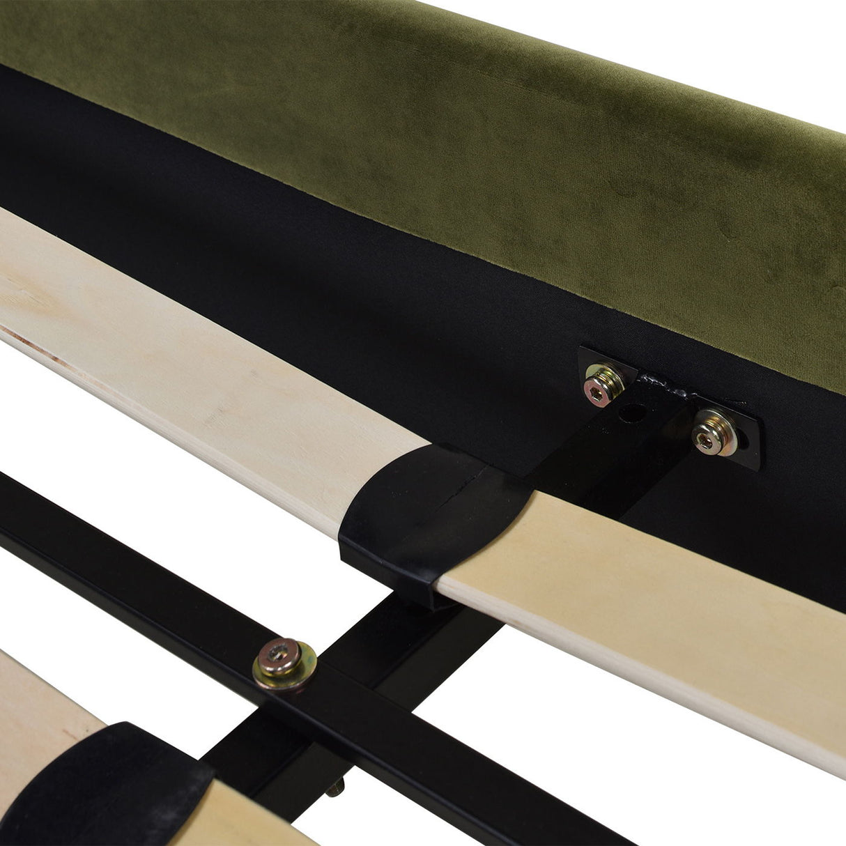 Aspen - Vertical Tufted Modern Headboard Platform Bed Set by Jennifer Taylor Home | Bel Furniture