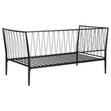 Richland - Metal Twin Daybed Bed Frame - Matte Black