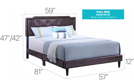 Button Tufted Bed Charming For Cozy Spaces - view 45