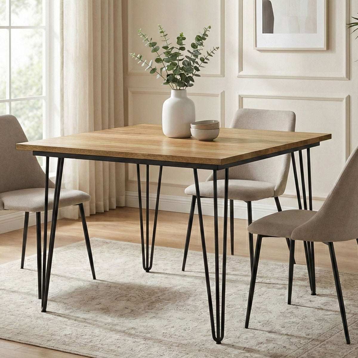 Hunter - Square Tabletop Dining Table - view 3