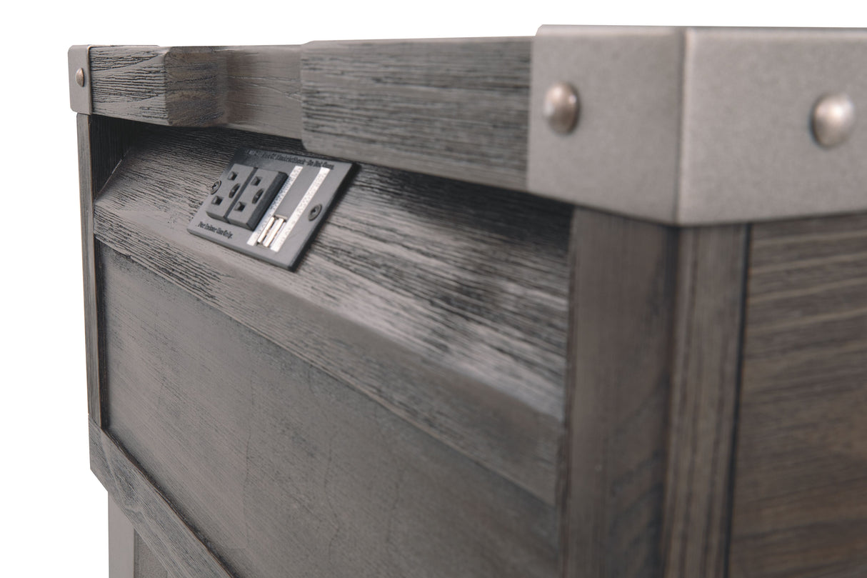 Todoe - Dark Gray - Rectangular End Table by Signature Design by Ashley® | Bel Furniture