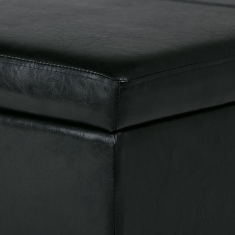 Avalon - Multifunctional Storage Ottoman Bench by Simpli-Home | Bel Furniture