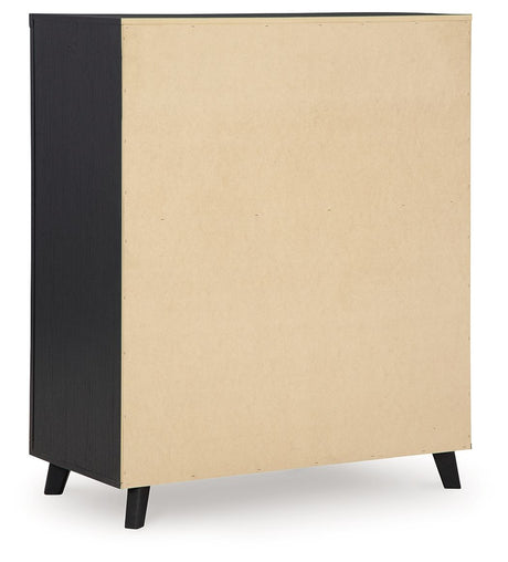 Danziar - Black - Five Drawer Wide Chest by Signature Design by Ashley® | Bel Furniture