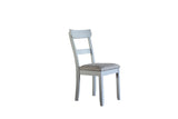 House Marchese - Two Tone Side Chair (Set of 2) - Gray / Pearl Gray by Urban Nest | Bel Furniture