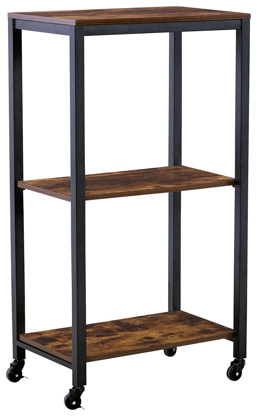 Bevinfield - Brown / Black - Bar Cart by Signature Design by Ashley® | Bel Furniture