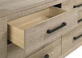 Oakglen - 6-Drawer Bedroom Dresser by Coaster Fine Furniture | Bel Furniture