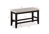 Fulton - Counter Height Bench by Crown Mark | Bel Furniture