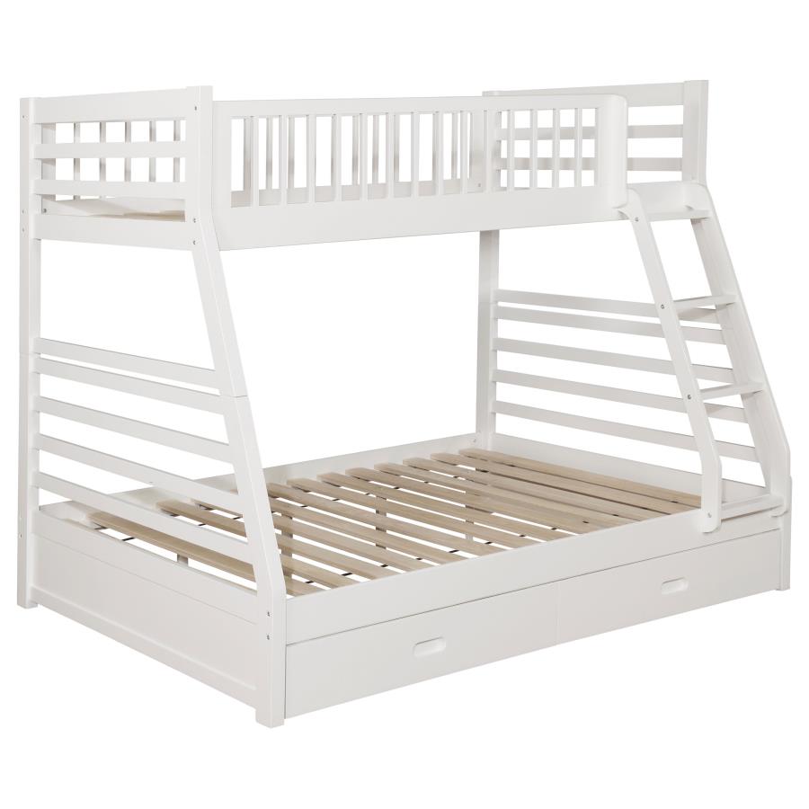 Ashton 2-Drawer Wood Bunk Bed