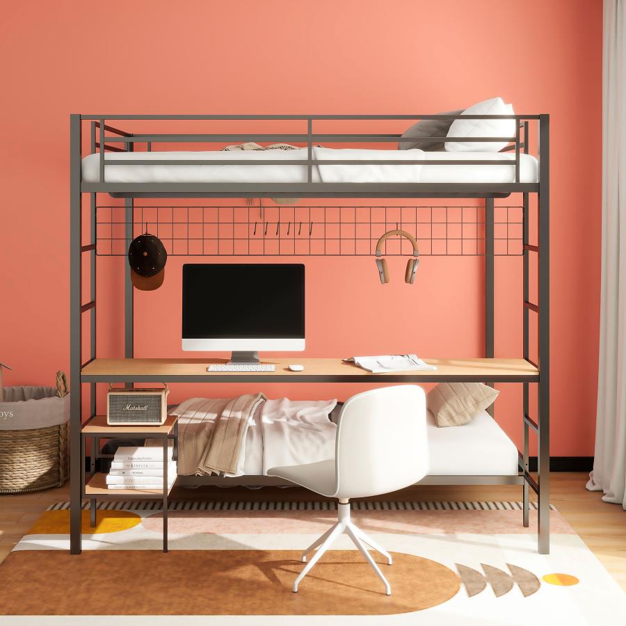 Campus - Metal Workstation Bunk Bed
