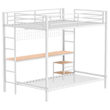 Campus - Metal Workstation Bunk Bed