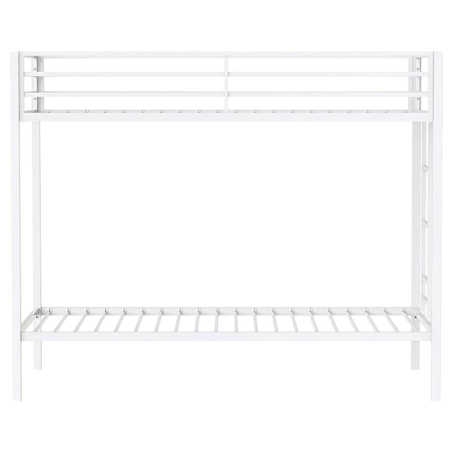 Alevera - Metal Bunk Bed With Ladder