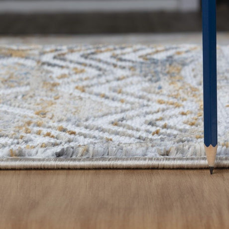 Legacy - 5'3" X 7' Area Rug - Multi / White by Icona Home Decor | Bel Furniture