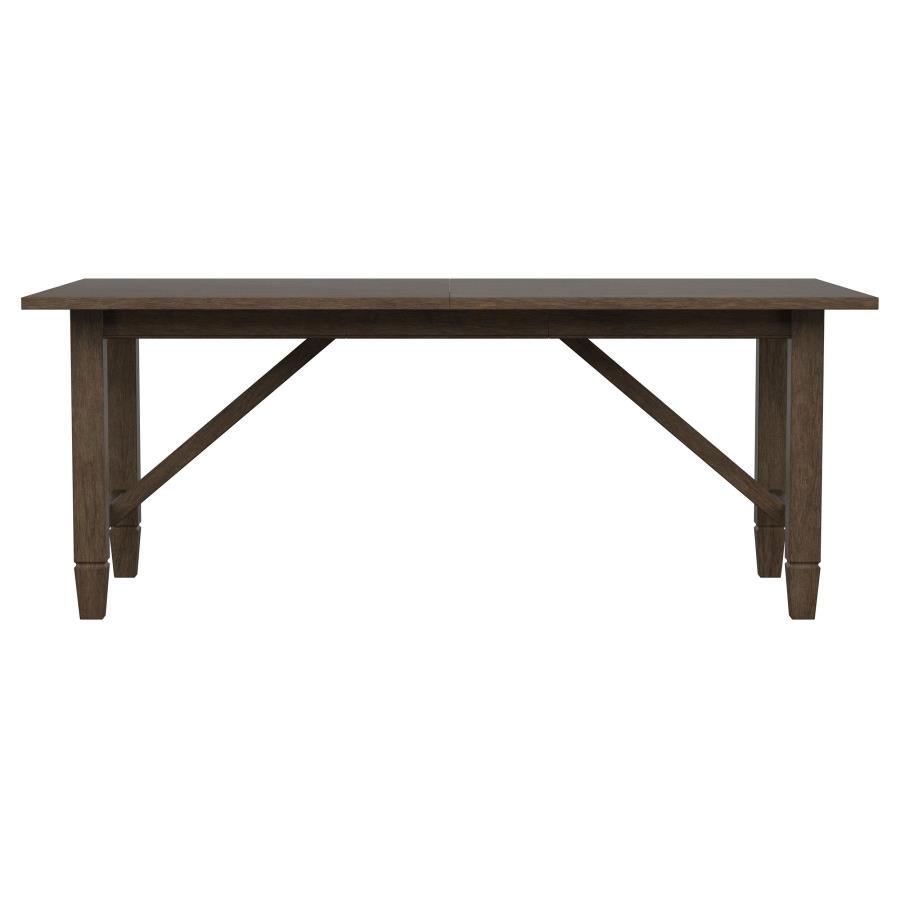 Matisse - Rectangular Wood Dining Table - Dark Brown by Coaster Fine Furniture | Bel Furniture